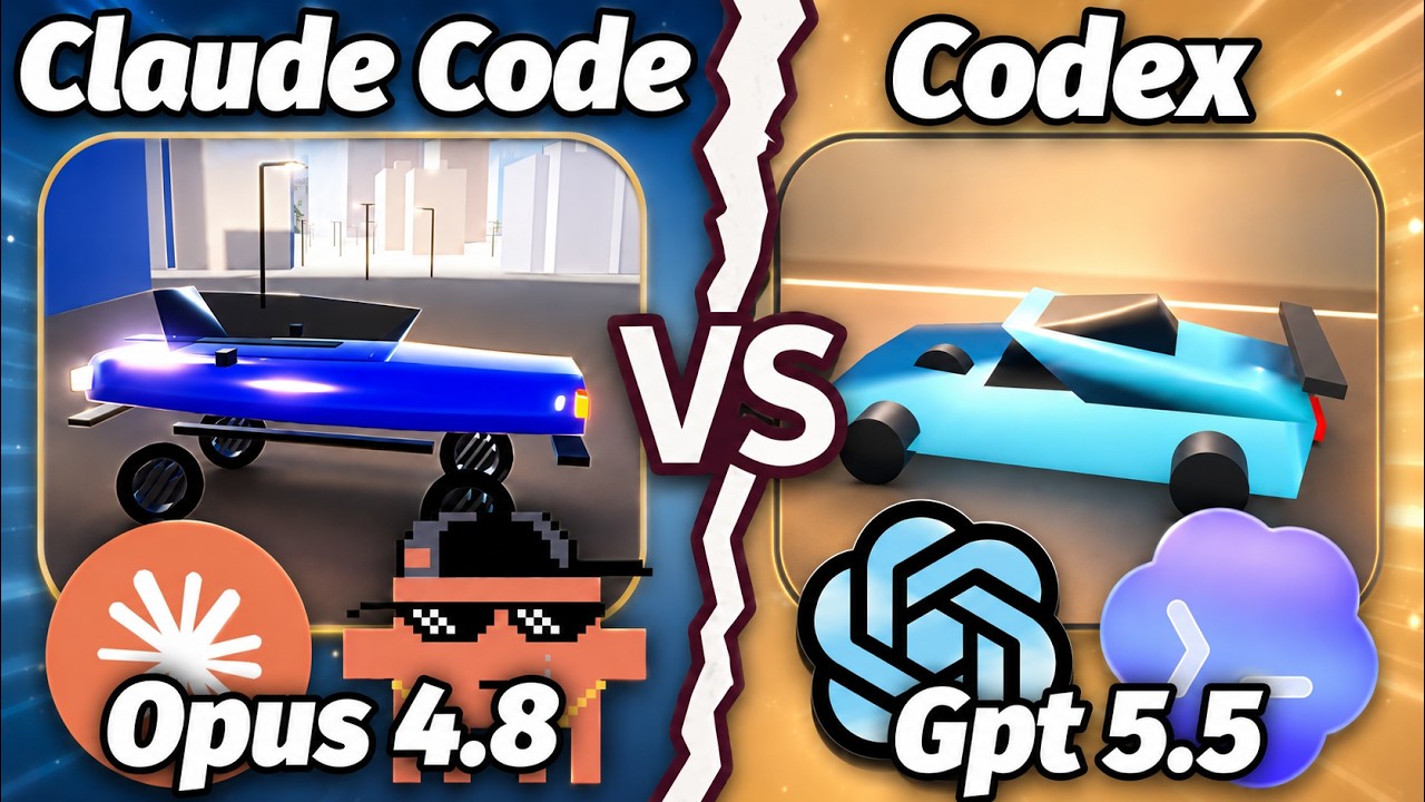 Claude Code Opus 4.8 против Codex GPT 5.5 | Кто победит?