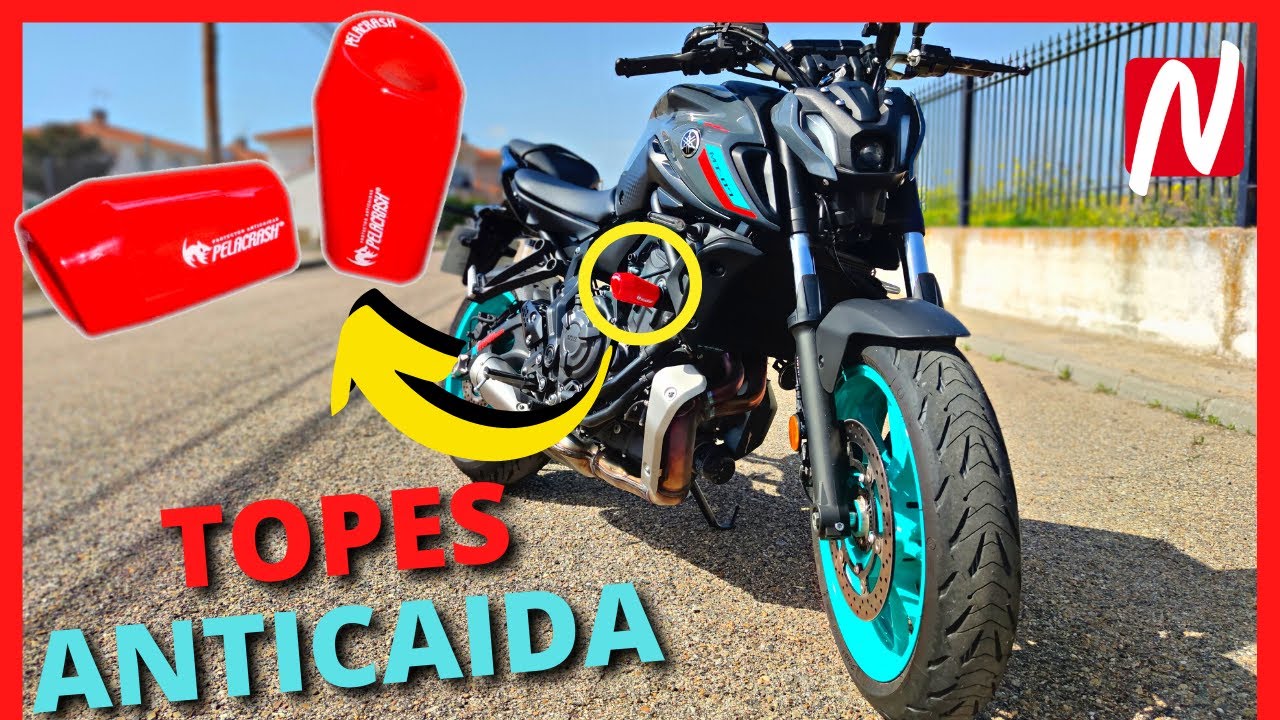 Topes PELACRASH para MT07 2022. Montaje explicado PASO x PASO//Nilmoto