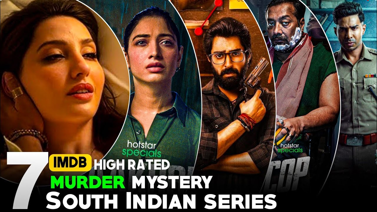 Top 7 Best Indian Murder Mystery SERIES| Best Suspense Thrillers WebSeries 2025
