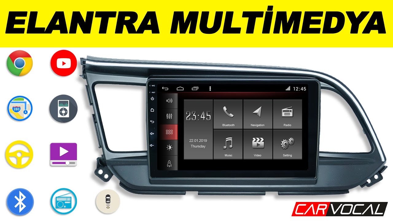 Hyundai Elantra Android Multimedya Sistemi Tanıtım