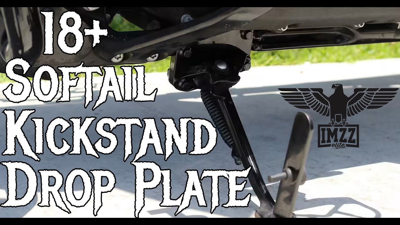 Imzz Elite | Introducing our NEW M8 Softail Kickstand Drop Plate