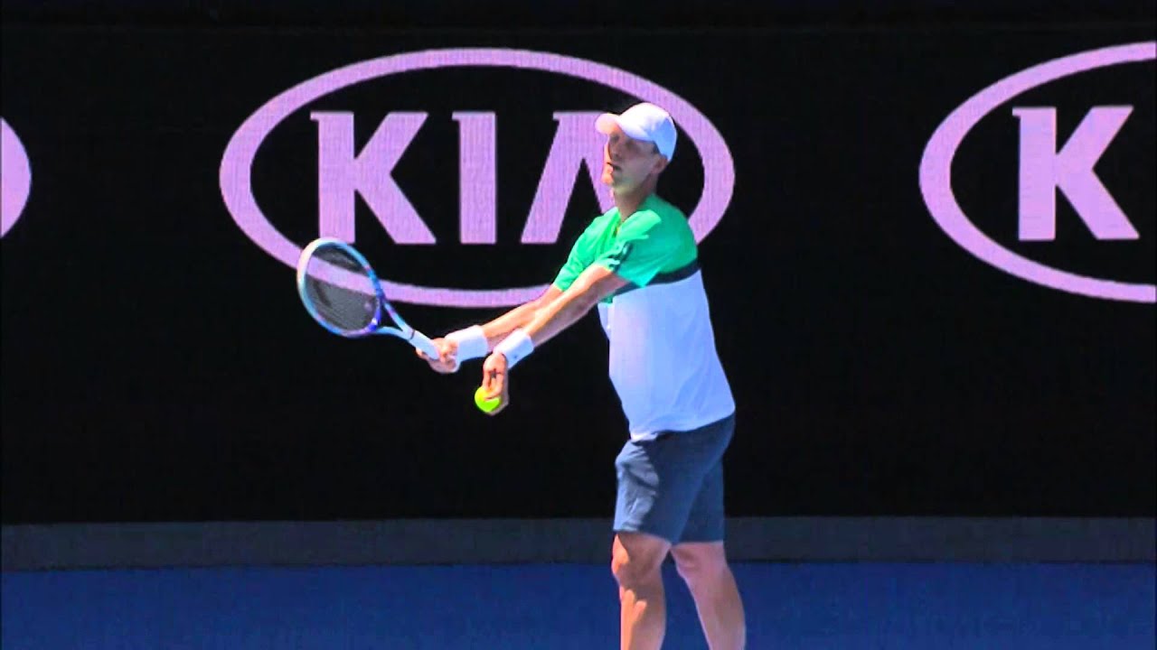 Yuki Bhambri v Tomas Berdych highlights (1R) | Australian Open 2016