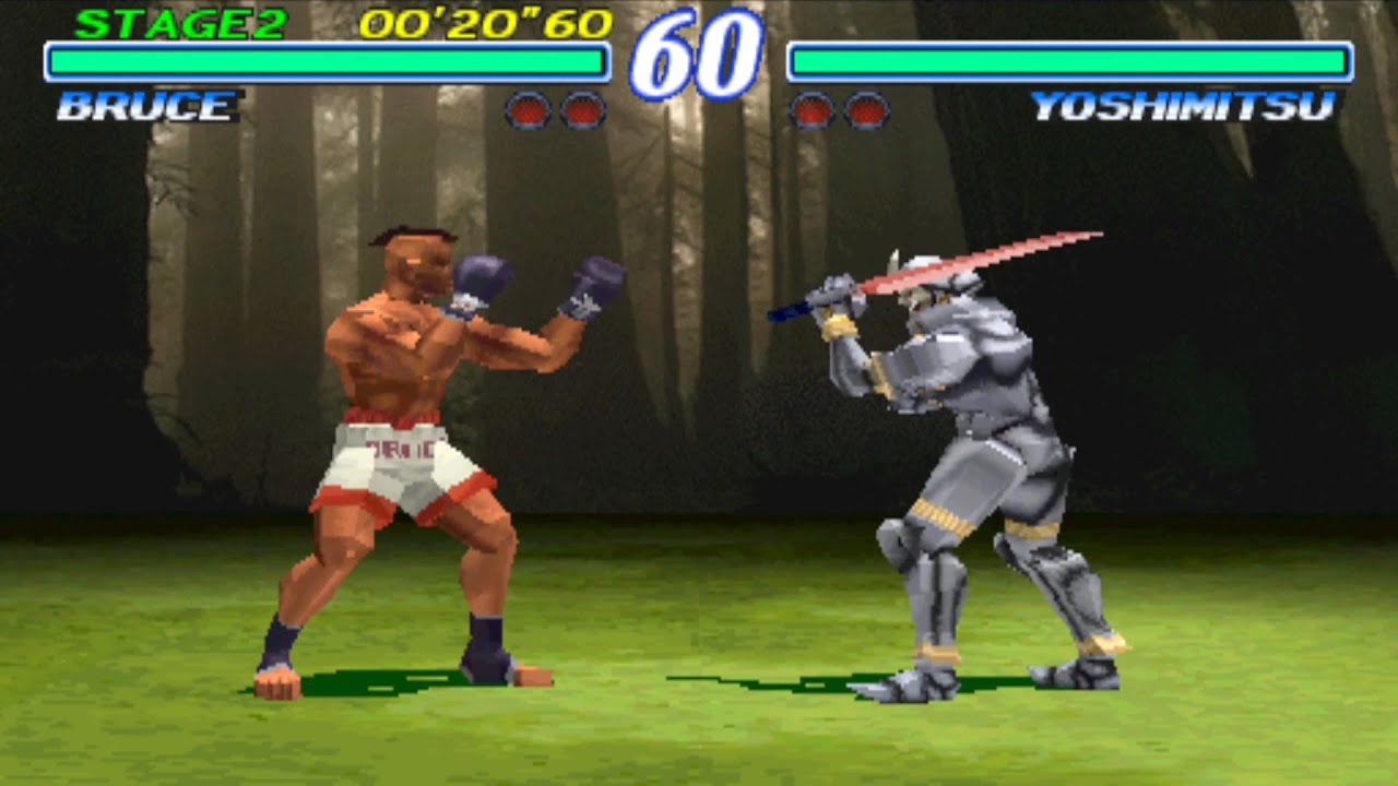 Tekken 2 VER.B [Arcade] - play as Bruce Irvin