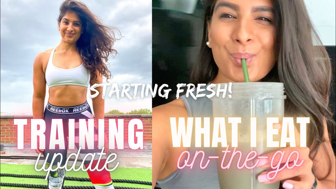 DAY IN THE LIFE | What I Eat In a Day (on-the-go) | My Current Training