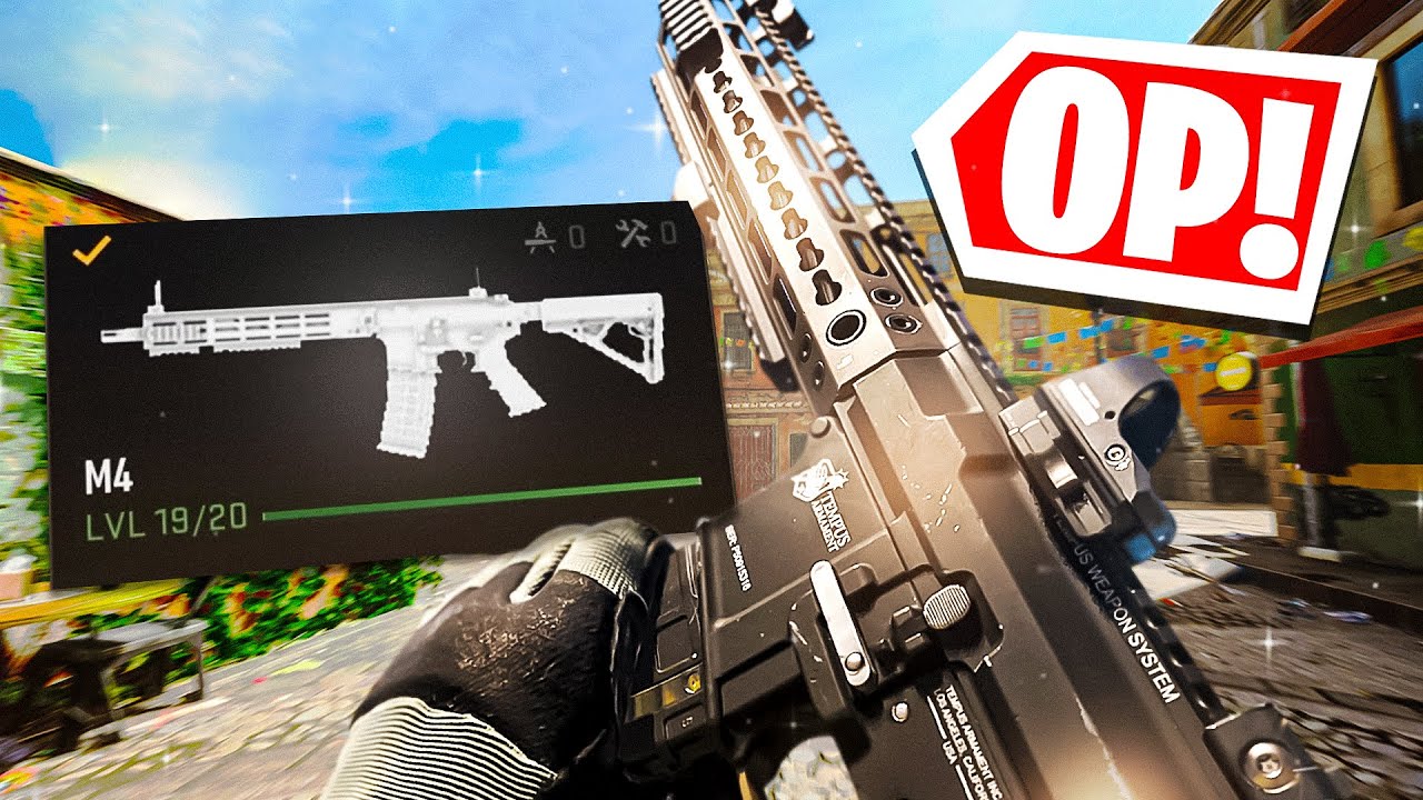 *OVERPOWERED* M4 CLASS SETUP (MW2) ☢️ the BEST M4 ATTACHMENTS in MODERN WARFARE 2
