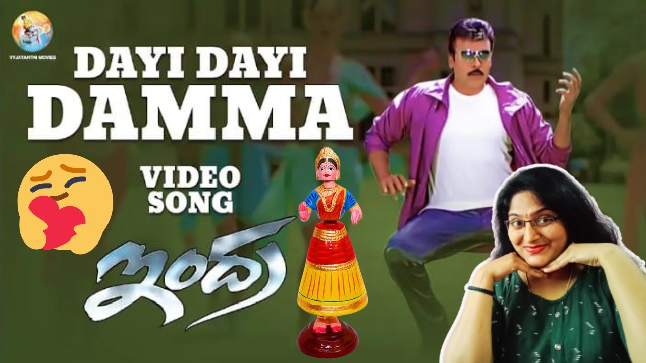 Dayi Dayi Damma Song REACTION | Indra | Chiranjeevi | Sonali Bendre | Mani Sharma | B Gopal