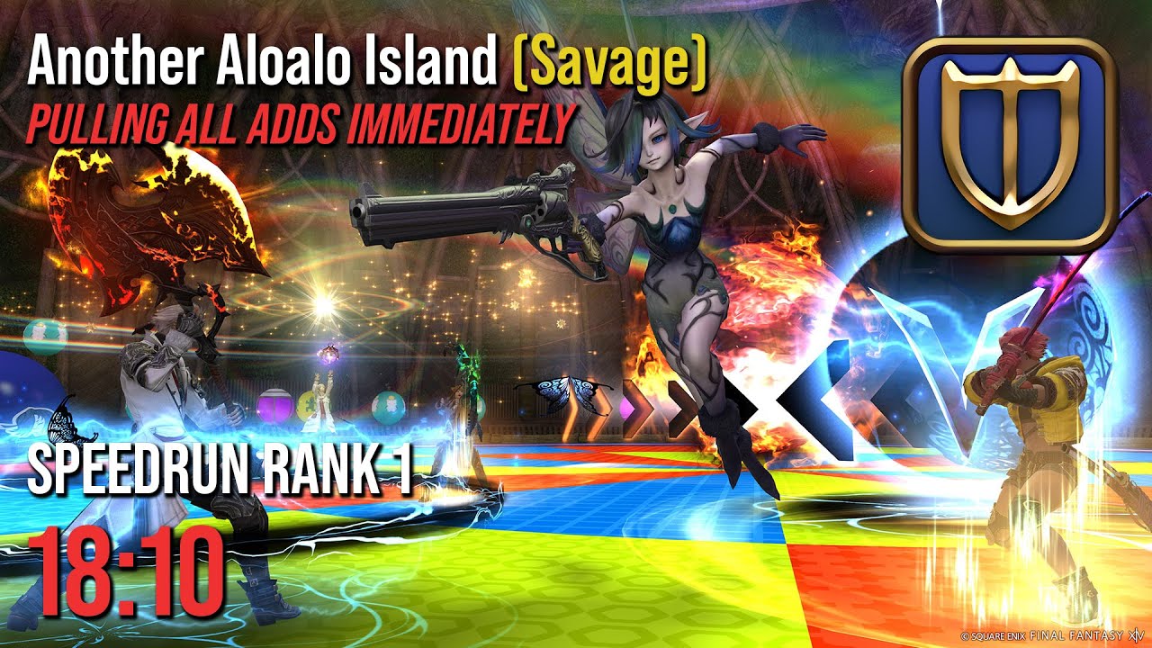Another Aloalo Island (Savage) Speedrun 18:10 WR quadruple add pull
