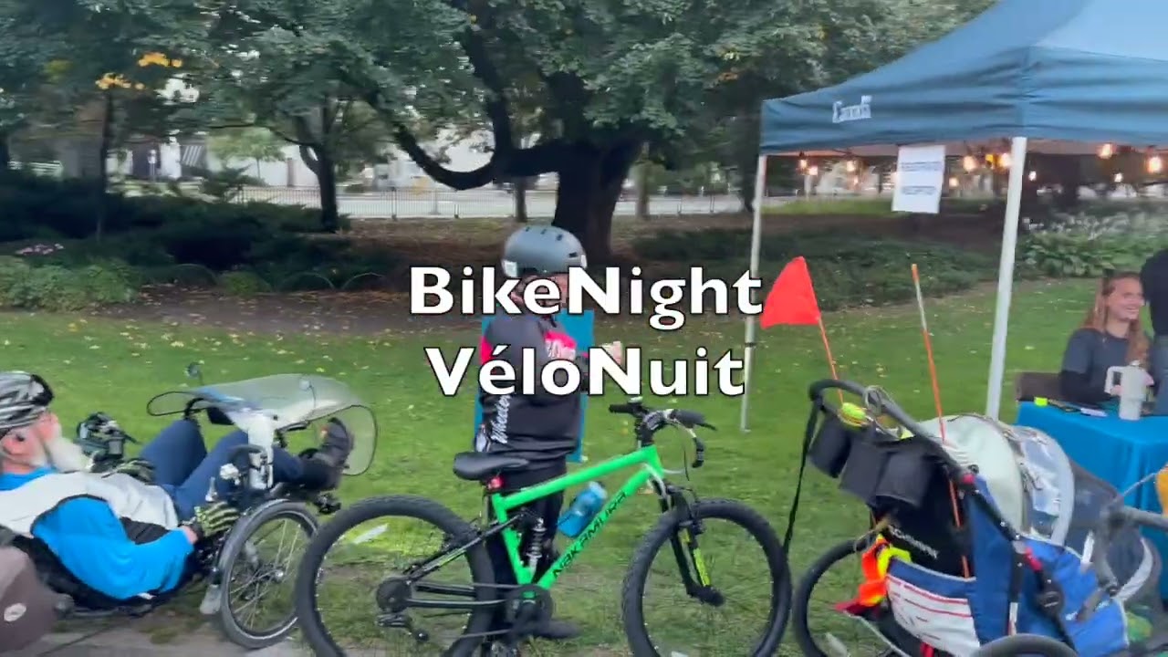 #bellscorners to #ottbikesocial and BikeNight/VéloNuit