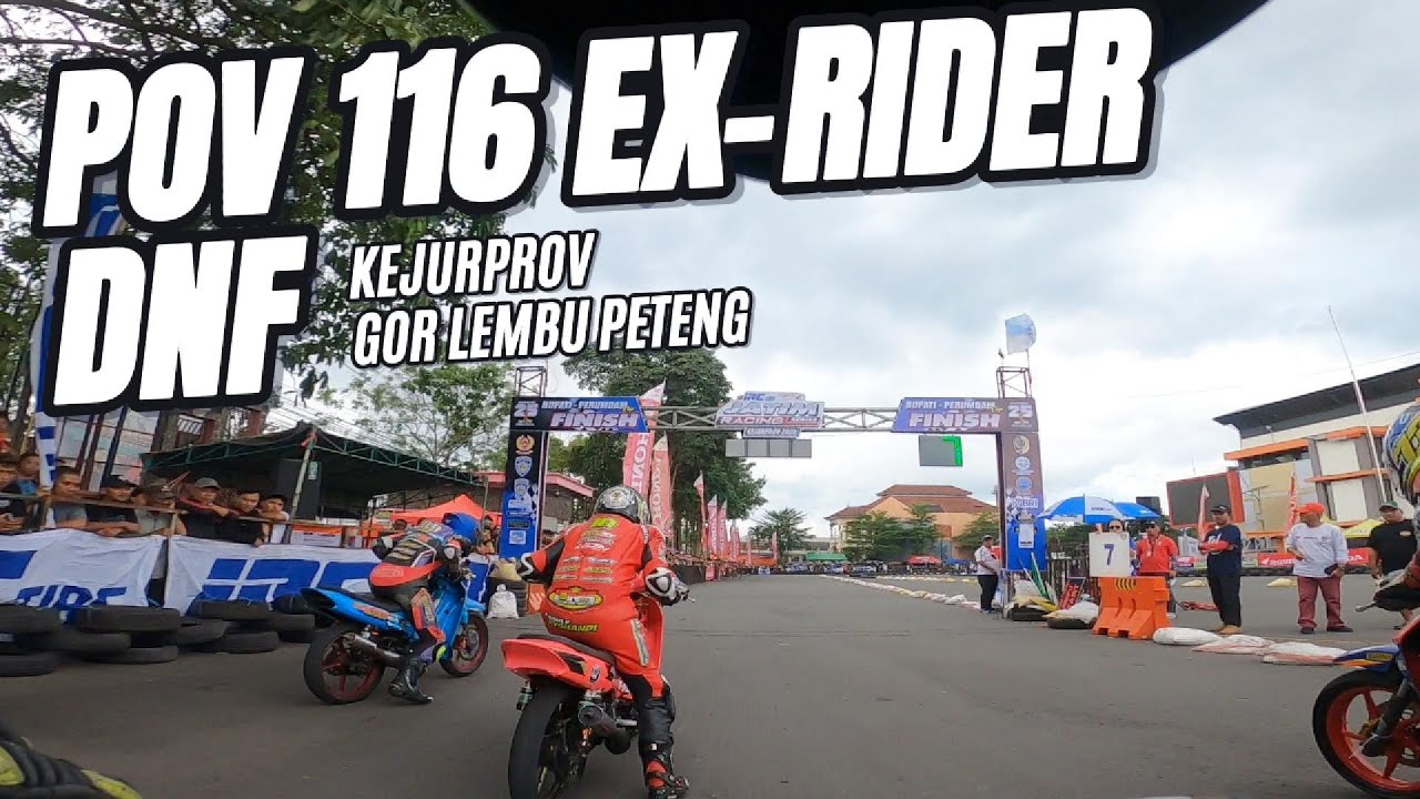 JUNI AS DNF Pov Road Race Ex-Rider 116cc Kejurprov GOR LEMBU PETENG Tulungagung 2025