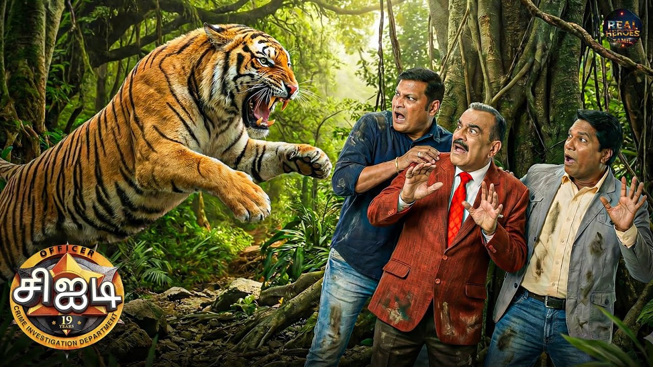 ஆபத்தான புலி CID குழுவை துரத்தியபோது | CID Tamil | New Episode 2026