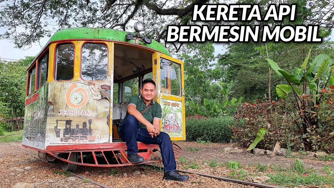 PENGALAMAN SERU NAIK KERETA API MINI PERHUTANI CEPU