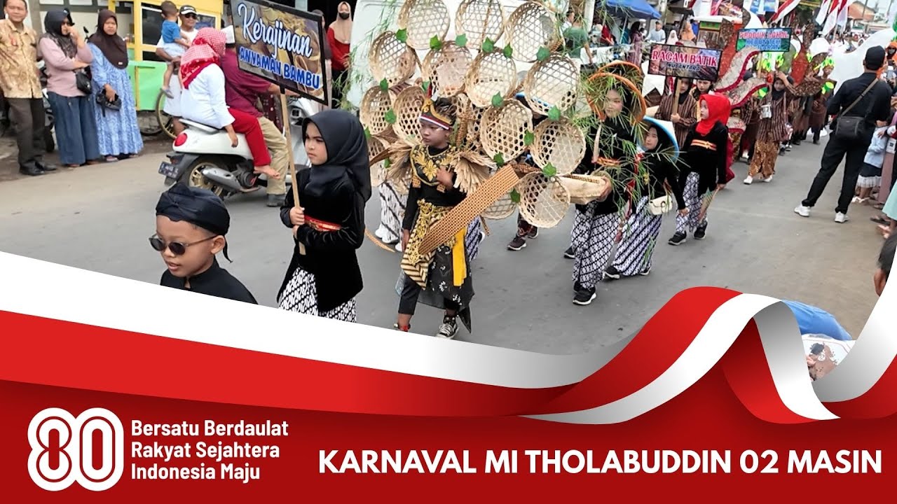 Karnaval HUT RI Ke-80 - MI Tholabuddin 02 Masin Warungasem Tahun 2025
