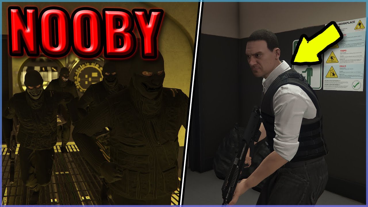 NOOBY POPSUŁY ;/ - GTA ONLINE Napady na kasyno z randomami