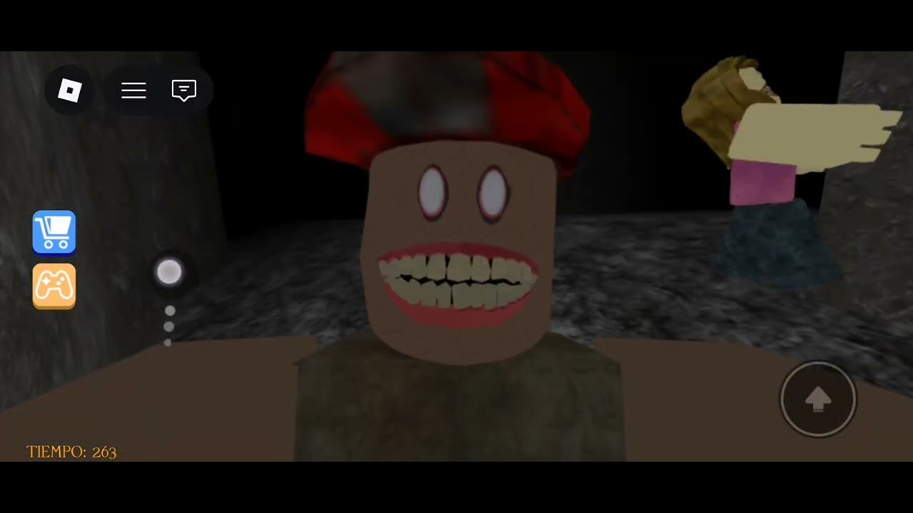 Jugando gran gruñón obby (ROBLOX) 