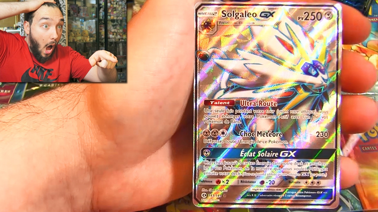 Ouverture de 18 Booster Pokémon SOLEIL & LUNE ! EPIC FULL ART LEGENDAIRE !!