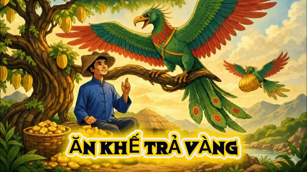 ĂN KHẾ TRẢ VÀNG - Chuyện cổ tích Việt Nam hay nhất