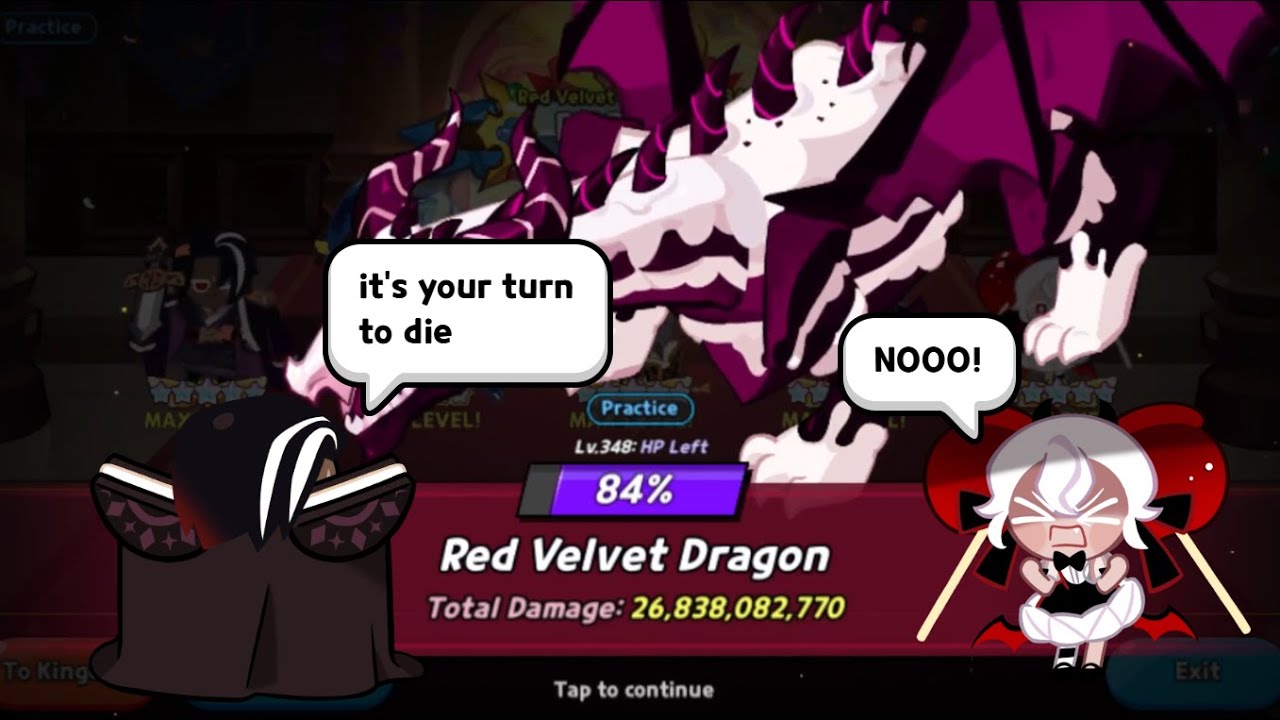26.8B+ Red Velvet Dragon Team and Build || Cookie Run Kingdom