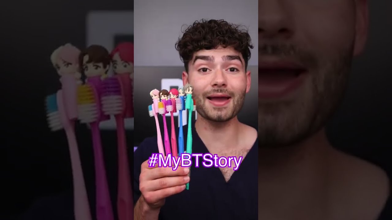 BTS Brushing Battle #shorts #MyBTStory #ad