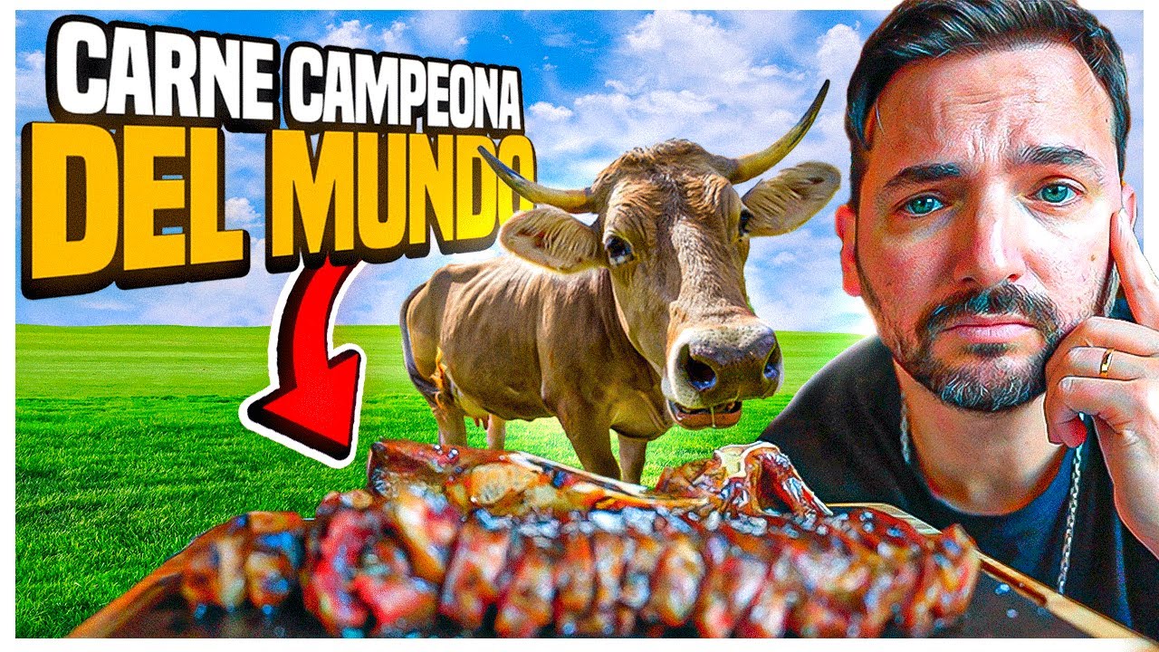 ME COMO UNA VACA CAMPEONA DEL MUNDO - FILETE DE &euro;100 - CARNE PREMIUM