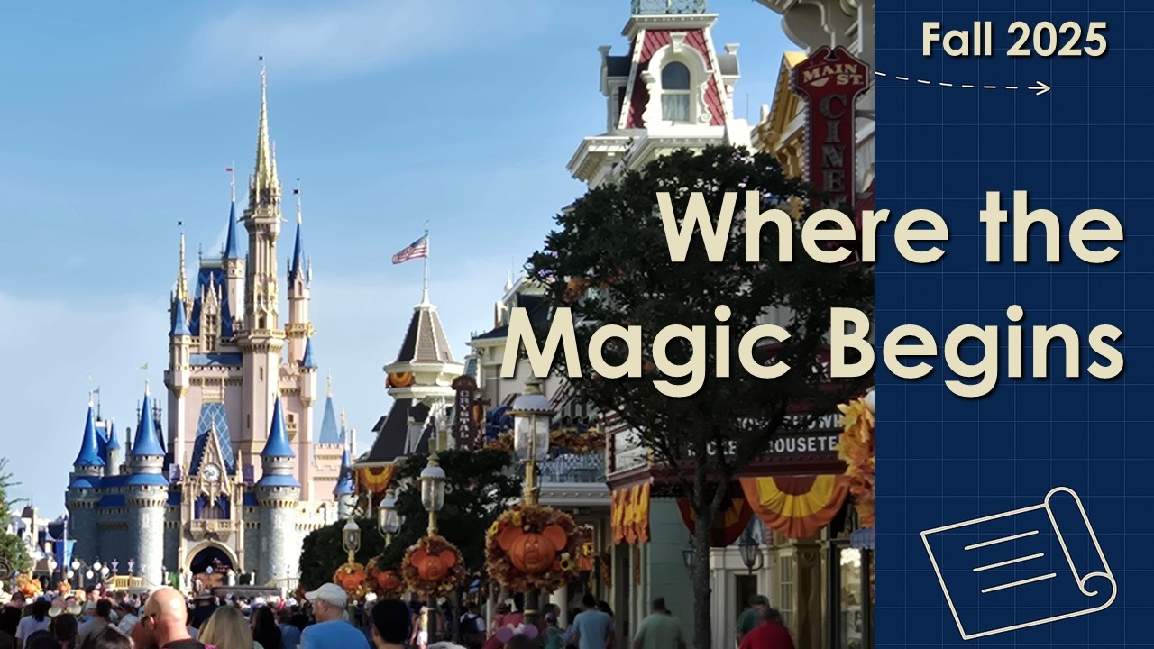 Walking Into Magic Kingdom | Main Street USA, Music & Design Details