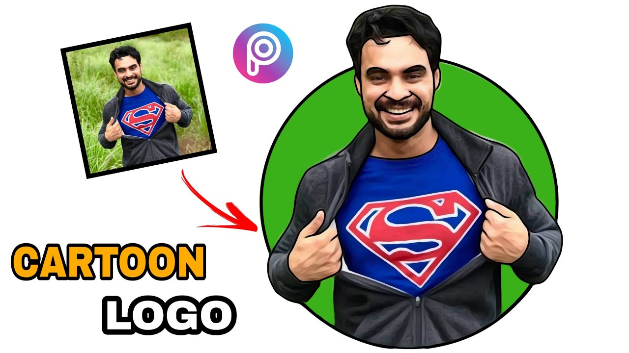 PicsART CARTOON LOGO creating |MALAYALAM| PICSART tutorials.
