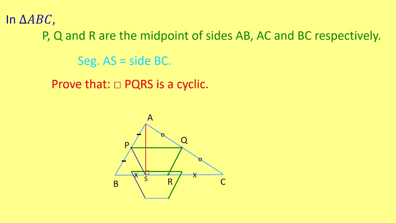 Cyclic Quadrilateral: Examples