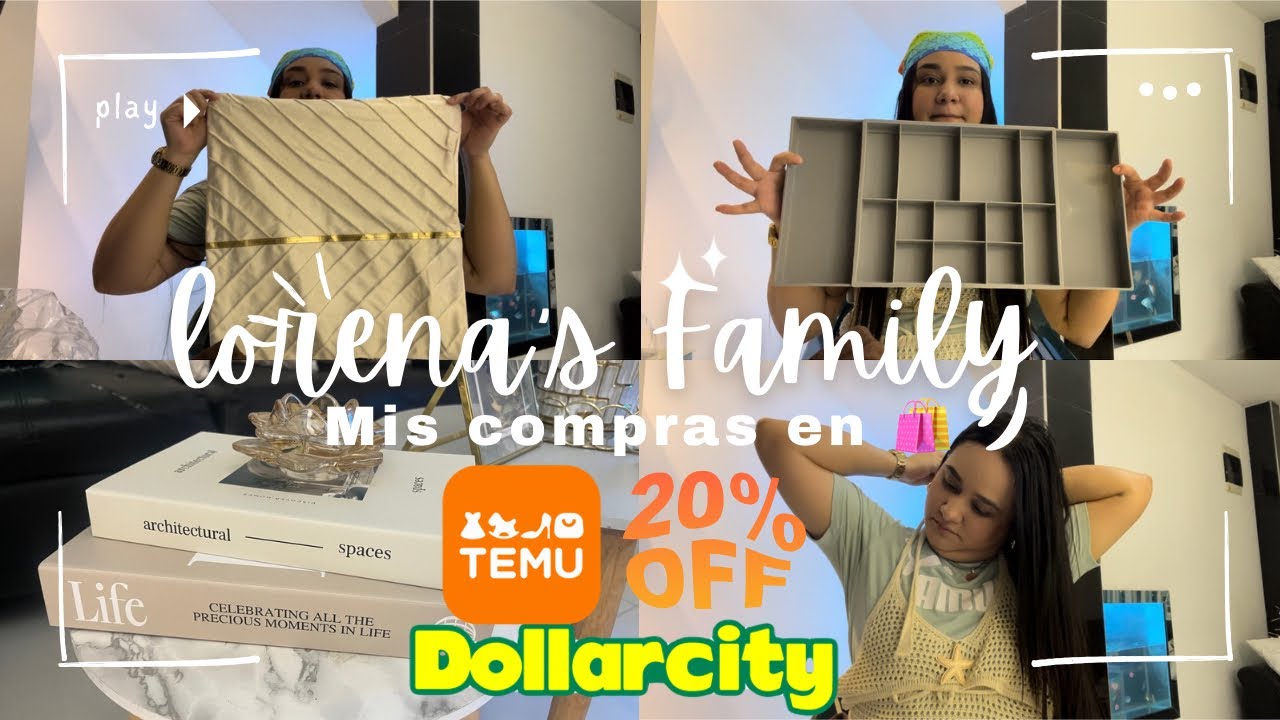 Mis compras en TEMU🧡20% y DOLLARCITY 💚| 