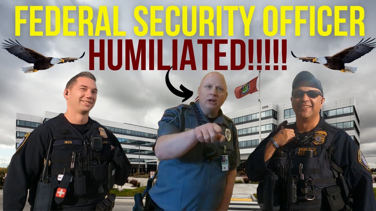 FEDERAL SECURITY OFFICER HUMILIATED!!!!!