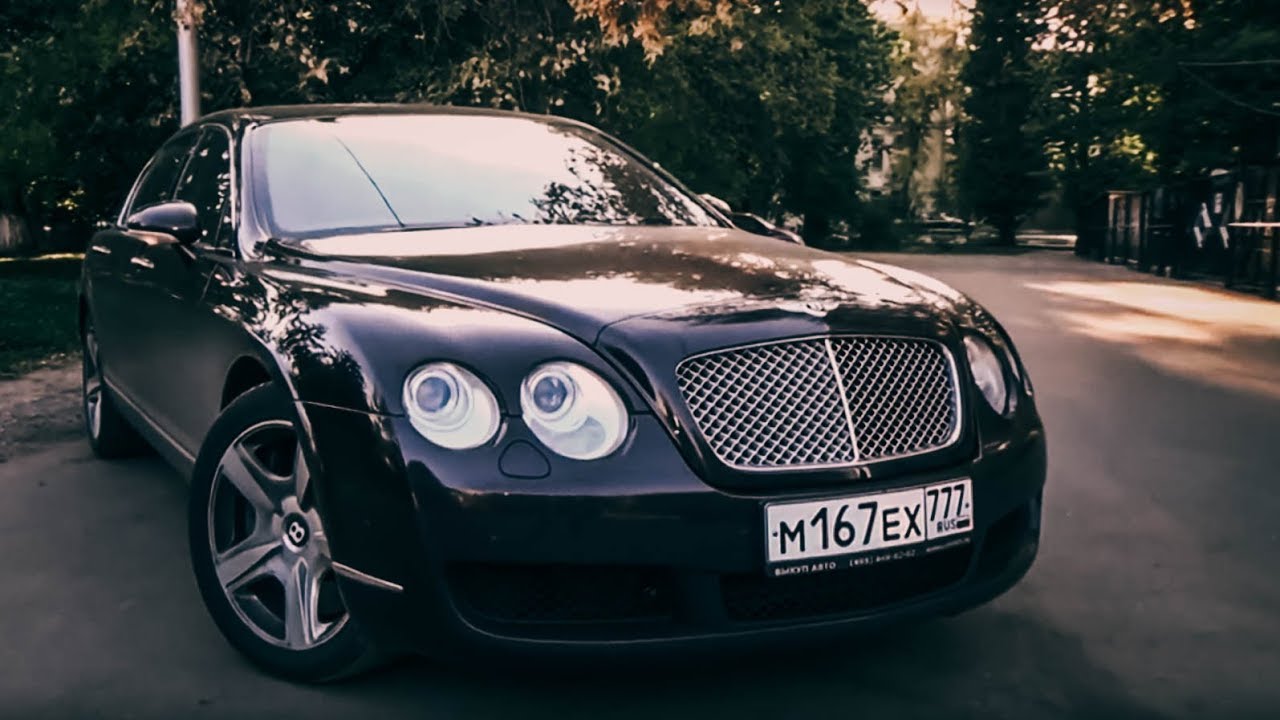 Bentley Continental Flying Spur. Обзор и тест-драйв.