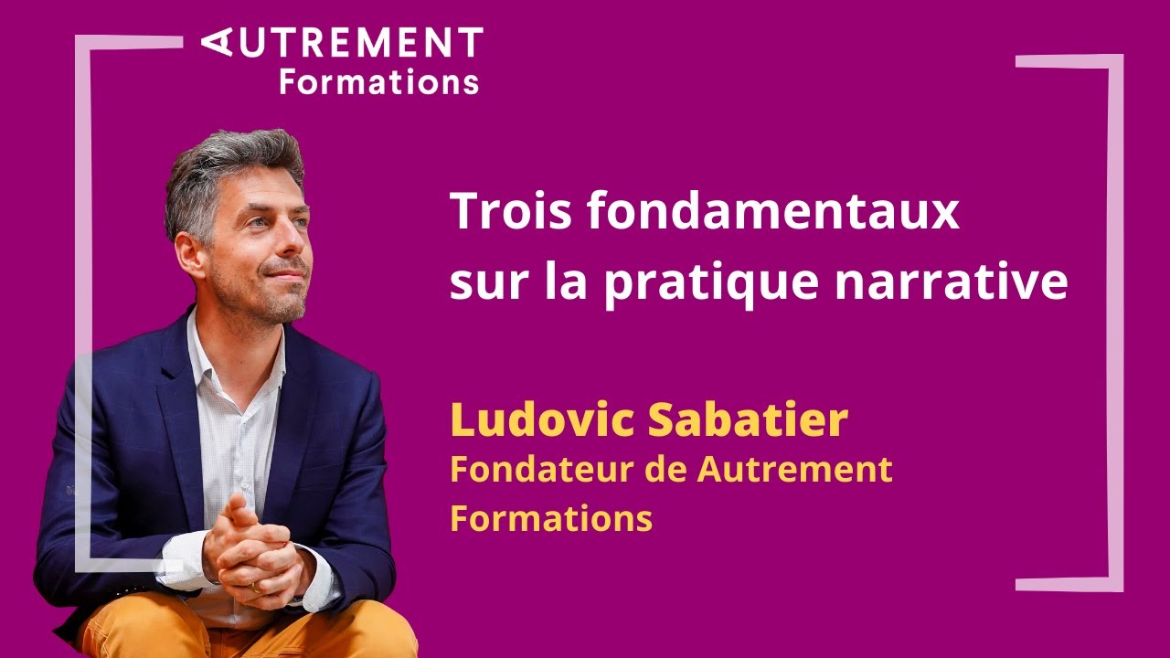 La pratique narrative présentée par Ludovic Sabatier