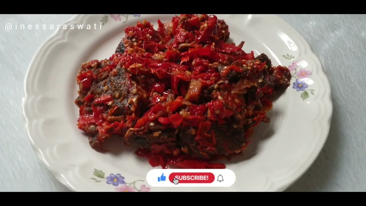 RESEP DENDENG BALADO BISA JADI IDE UNTUK STOK SAHUR