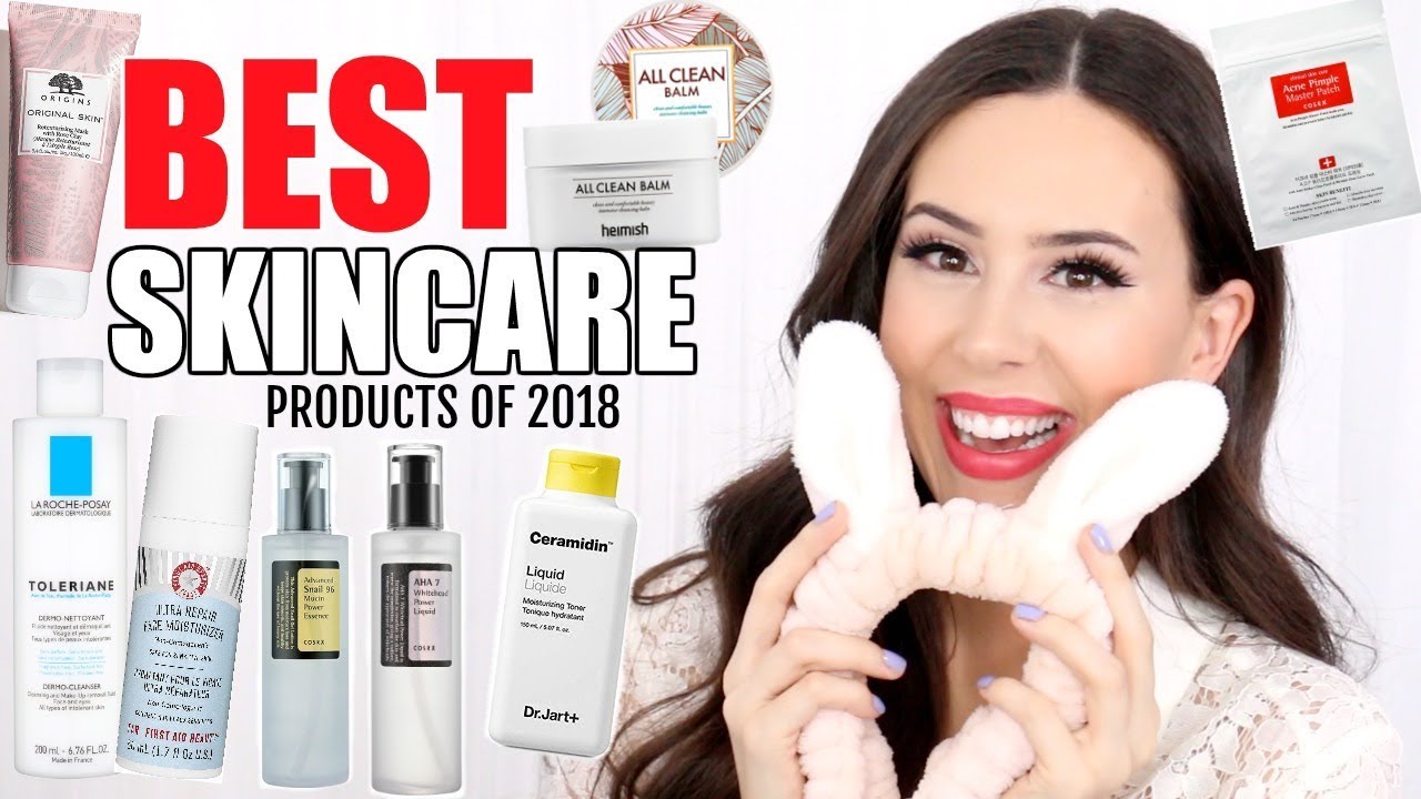 BEST SKINCARE OF 2018 || Favorite Korean, Sephora & French Pharmacy Products!
