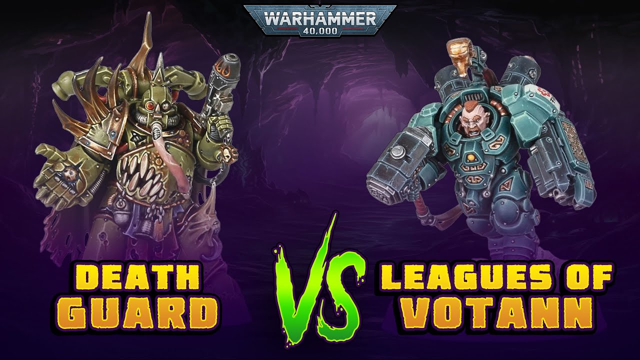 Death Guard vs Leagues of Votann: A Warhammer 40k Battle Report | 10th Edition 2000pts