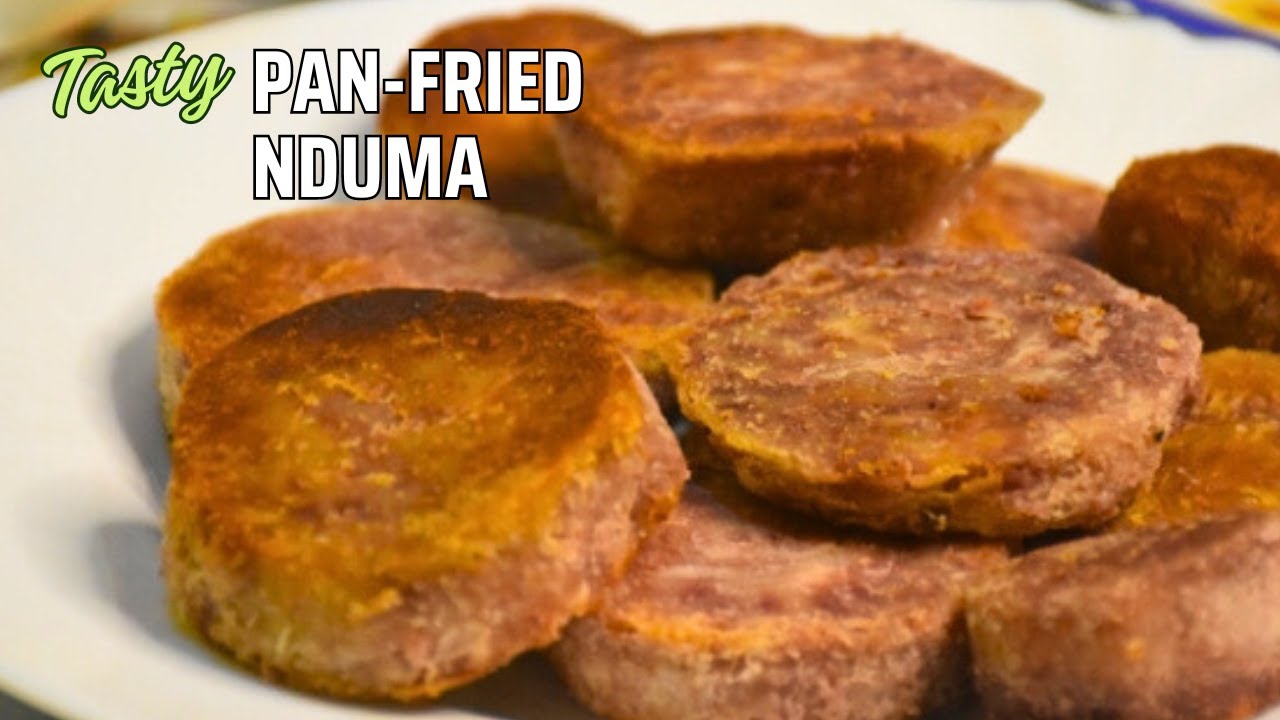 How to Cook CRUNCHY Pan Fried NDUMA | Easy African Dish