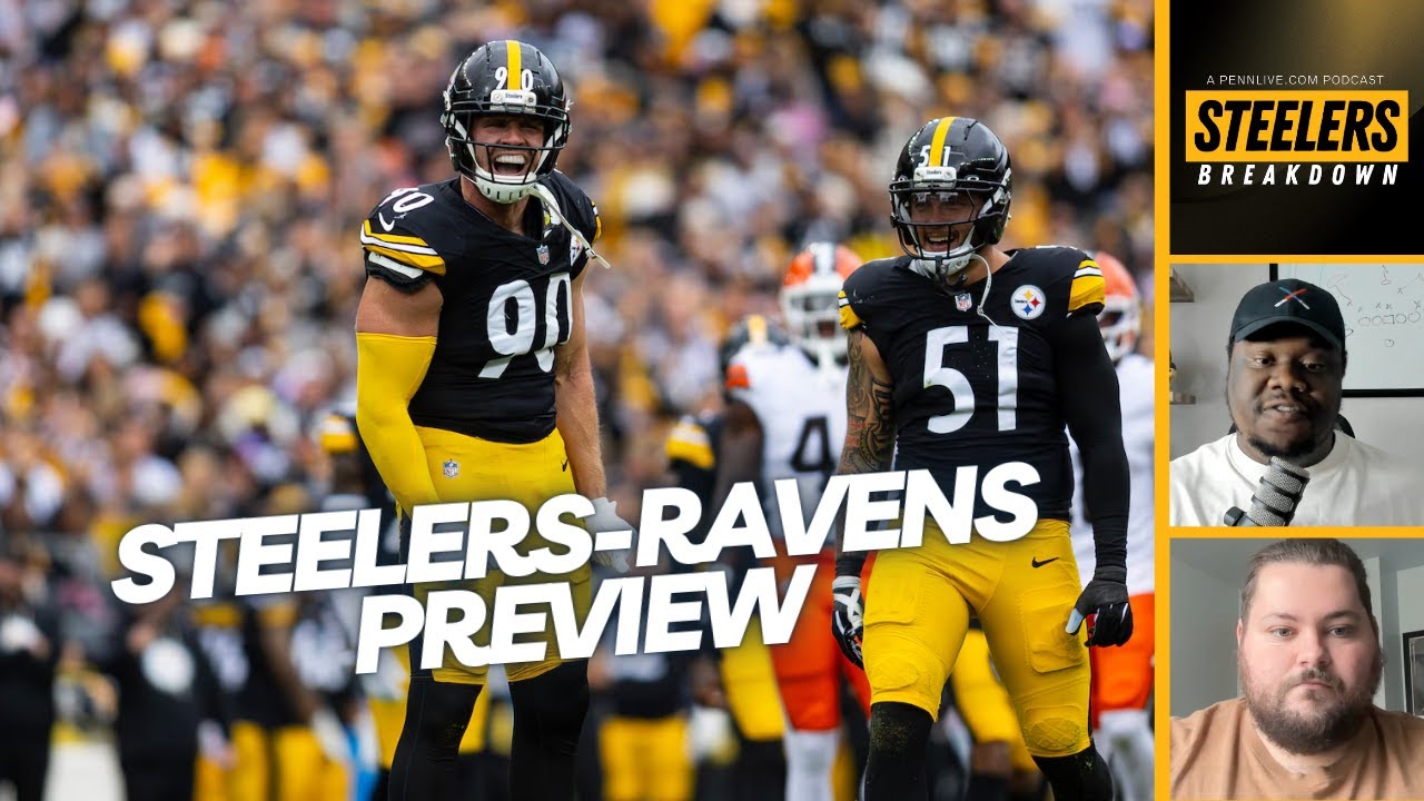 Steelers-Ravens PREVIEW, PREDICTIONS, things to watch, who wins AFC North? | Steelers Breakdown