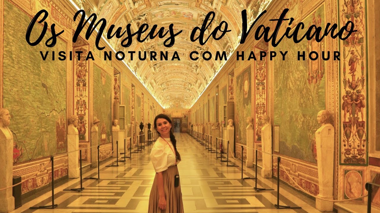 Happy Hour Dentro do VATICANO - Visita Noturna aos Museus Vazios e Capela Sistina | Ep.5