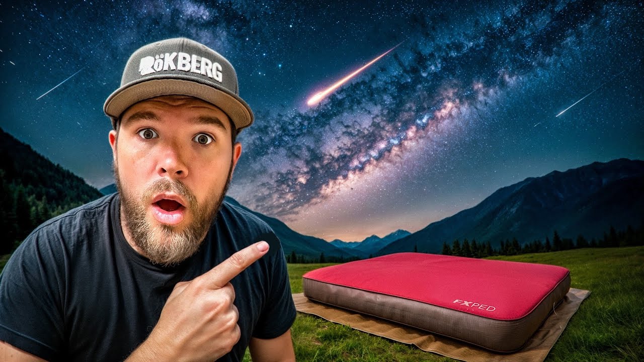 Camping Underneath The Perseid Meteor Shower  | Exped MegaMat Duo