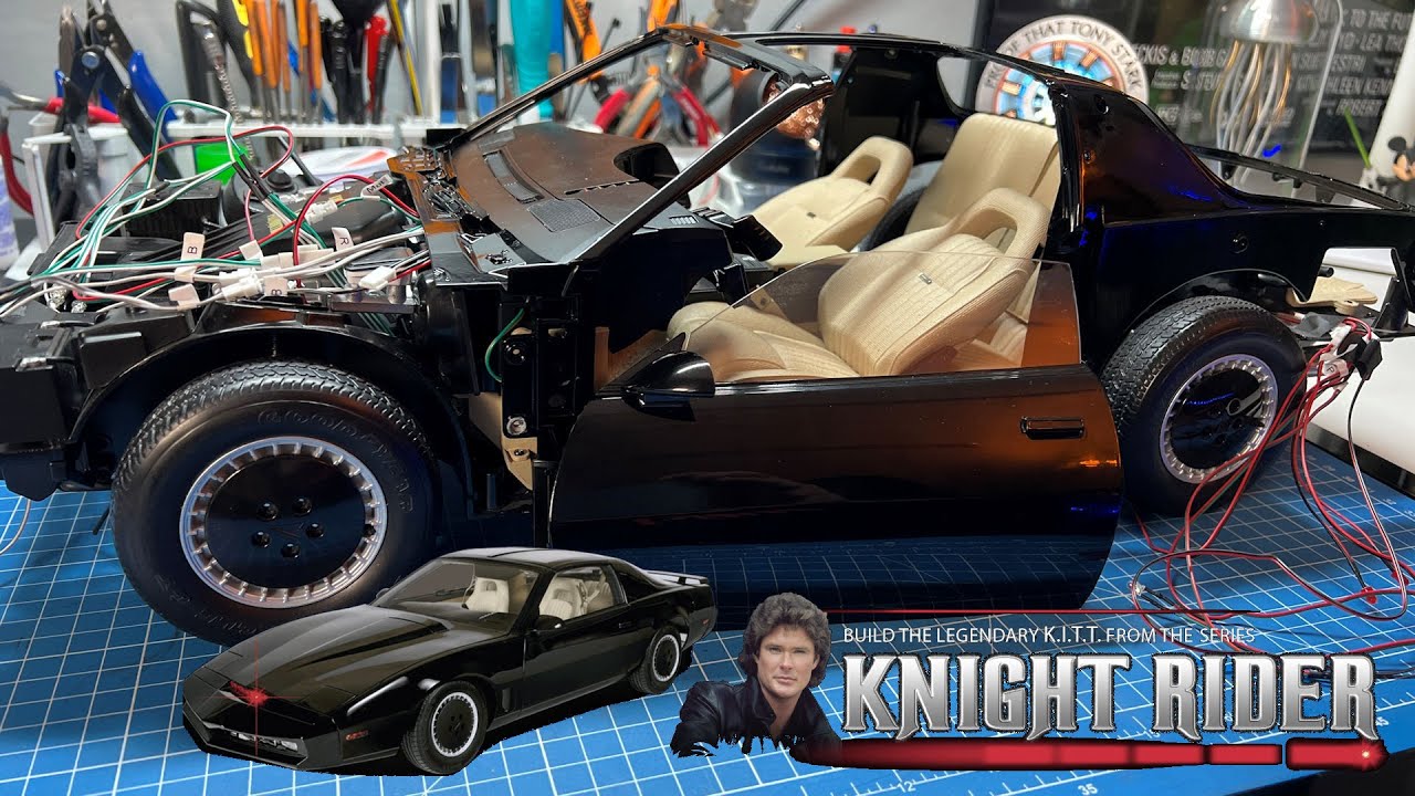 Fanhome Build the Knight Rider KITT - Stages 67-70 - The Frame and Driver's Door