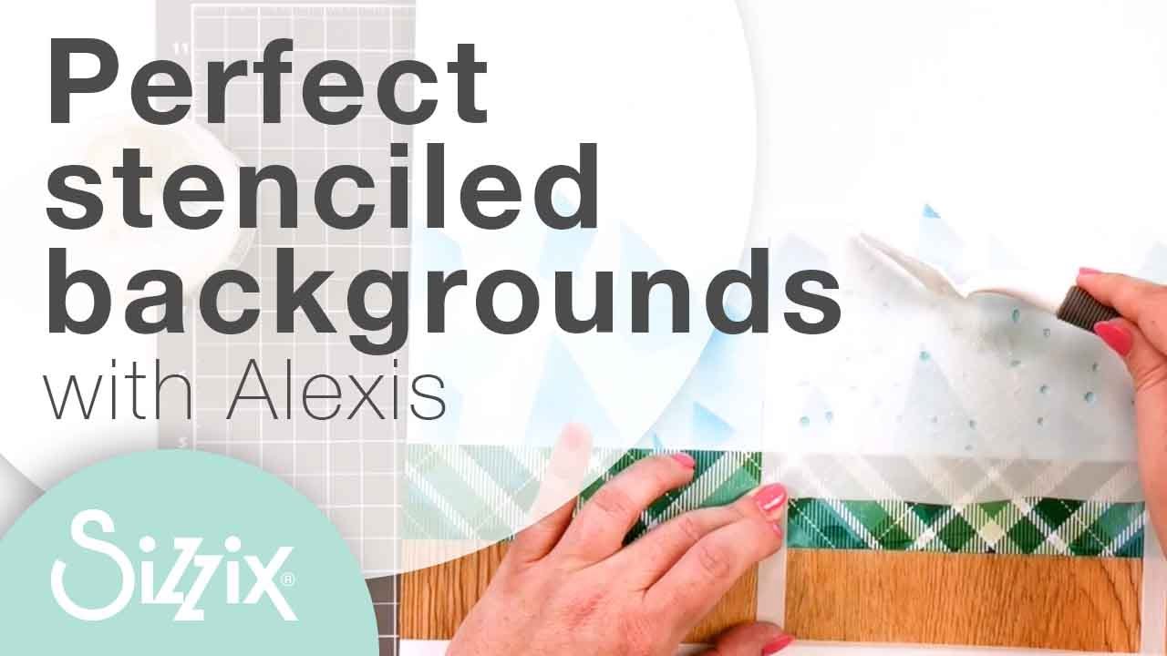 How to Create Perfect Layered Stenciled Backgrounds