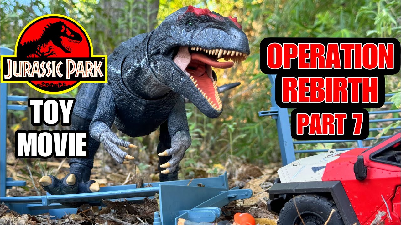 МИР ЮРСКОГО ПЕРИОДА: Игрушечный фильм: Операция «Возрождение», часть 7 #jurassicworld #dinosaurs