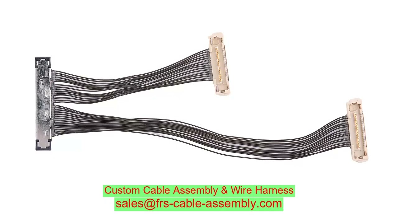Souriau (Eaton) UTS wiring harness supplier for MR glasses armored Wire Harnesses Customized