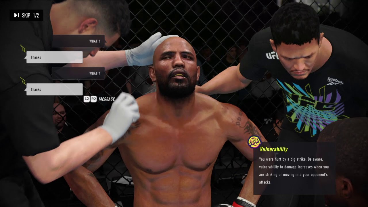 Thiago Santos vs Yoel Romero Round 2 Knockout