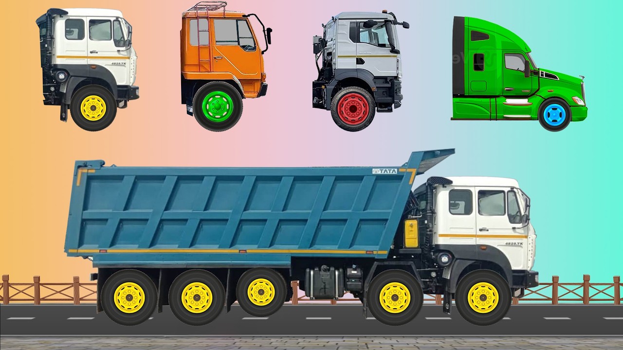 MENTEBAK GAMBAR TRUK PASIR GUESS THE IMAGE OFF DUMP TRUCK HEAD CORRECTLY CONSTRUCTIONS VEHICLE 11
