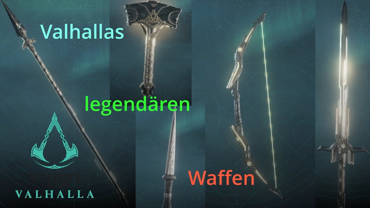 Assassins Creed Valhalla ⚔️ Die legendären Waffen Valhallas
