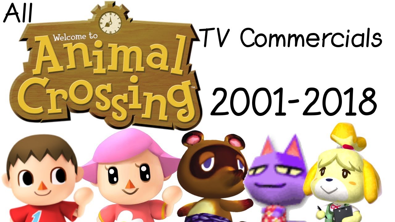 Evolution of Animal Crossing TV Commercials (2001-2018)