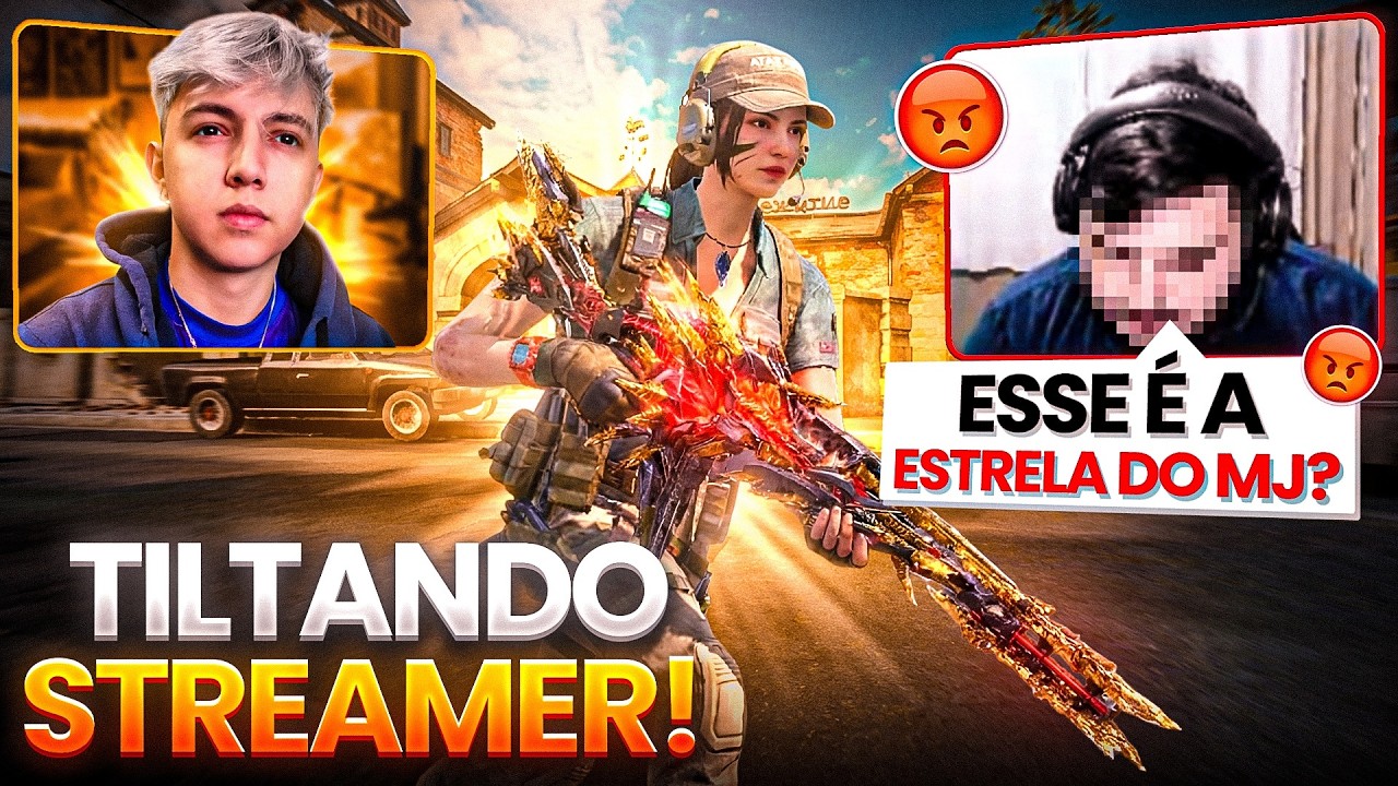 ESSE STREAMER TILTOU COMIGO no COD MOBILE!