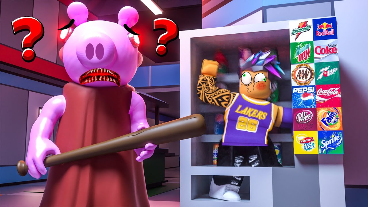 SOY UNA PACÍFICA MAQUINA DE REFRESCOS, NO ME MATES PLS - ROBLOX PIGGY