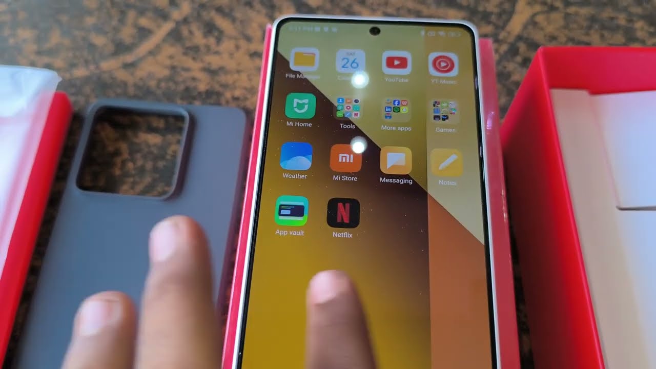 #redminote135g  Arctic White Unboxing First Impression in Hand and other accessories