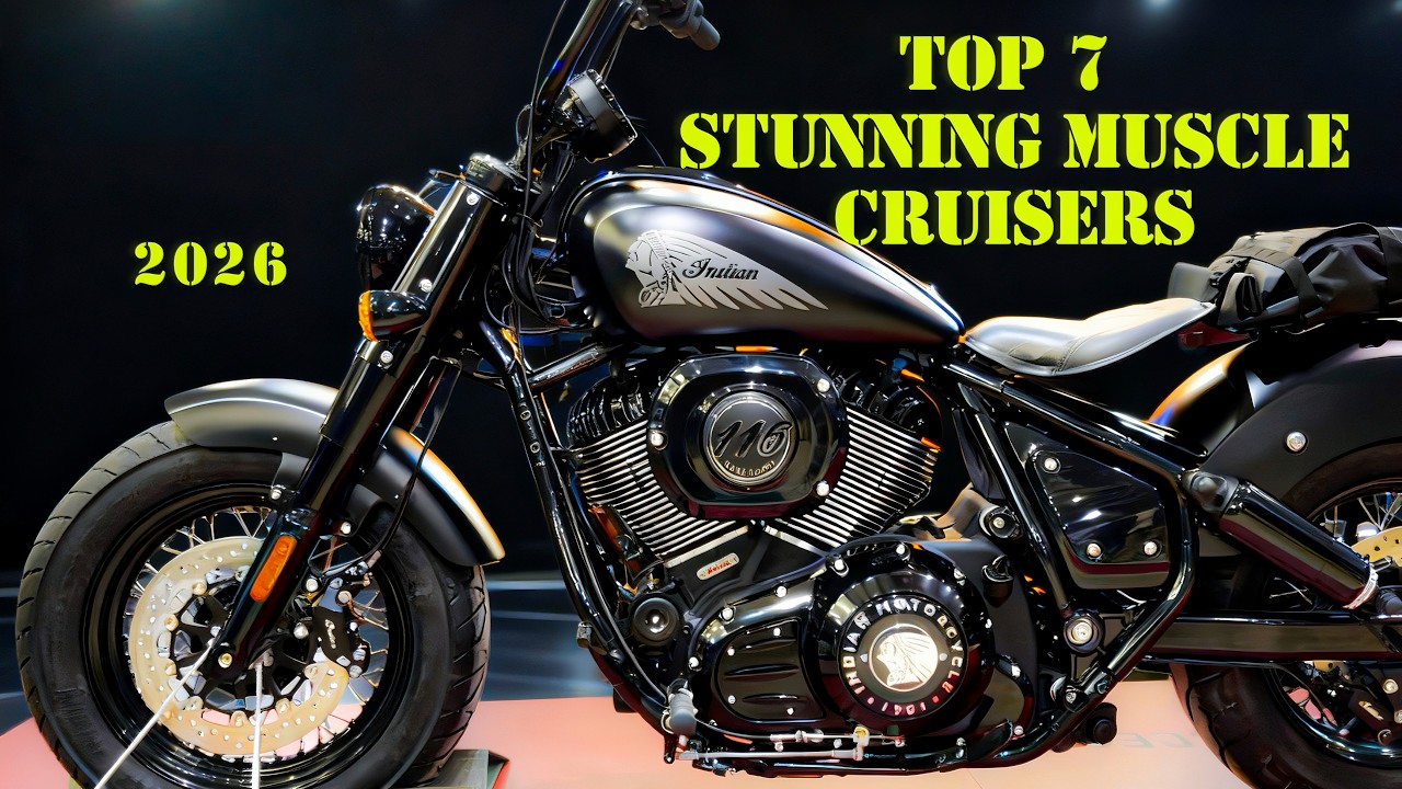 2026 Top 7 Coolest Muscle Cruisers!