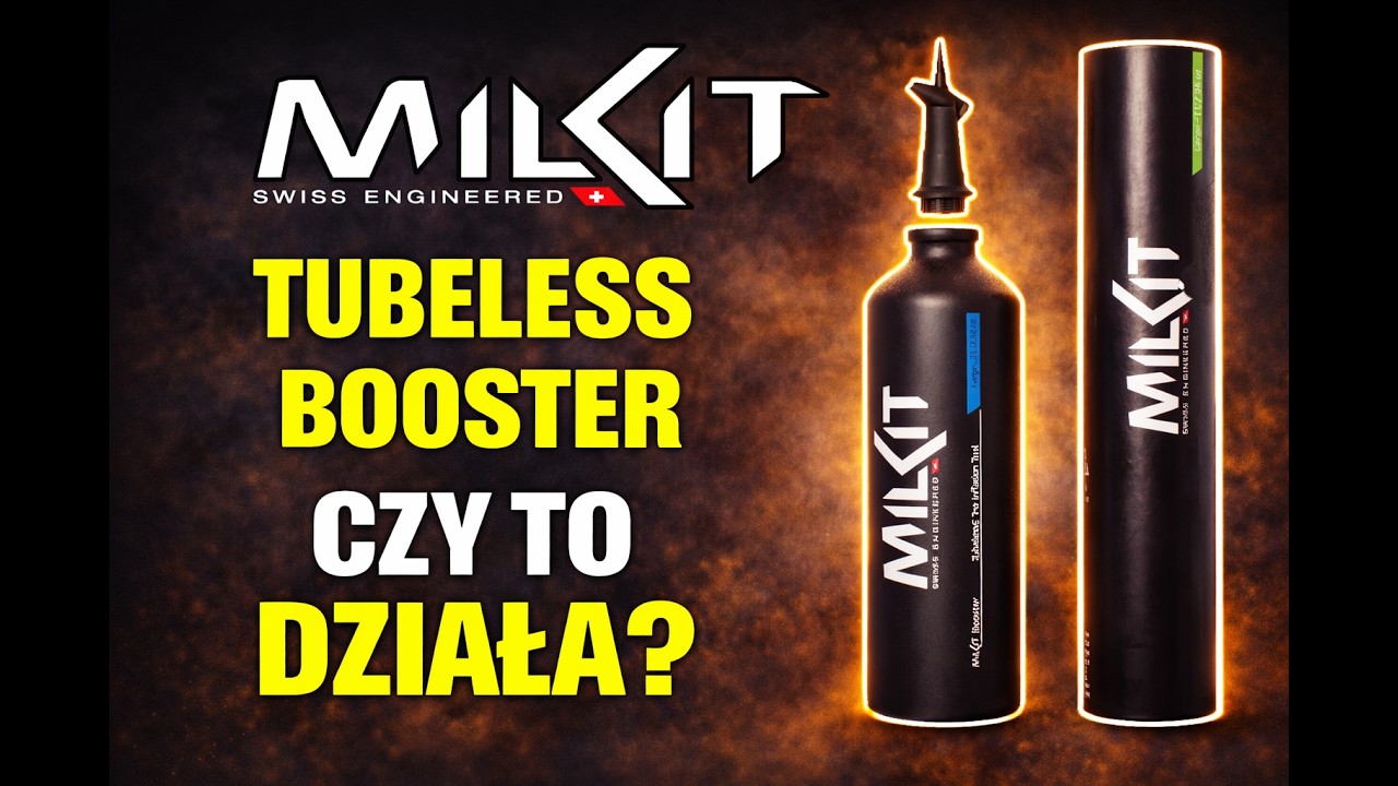 MILKIT TUBELESS BOOSTER // Czy Poradzi Sobie Z Oponami Bezdętkowymi MTB ?